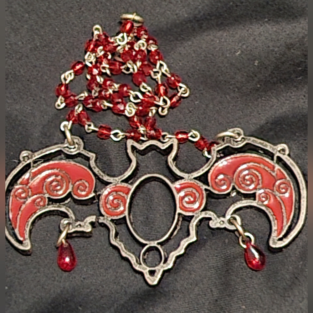 Bat necklace